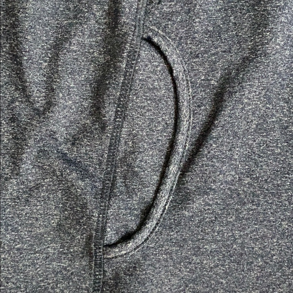 NWOT Old Navy Active Heathered Blue Zip Up - Picture 3 of 10